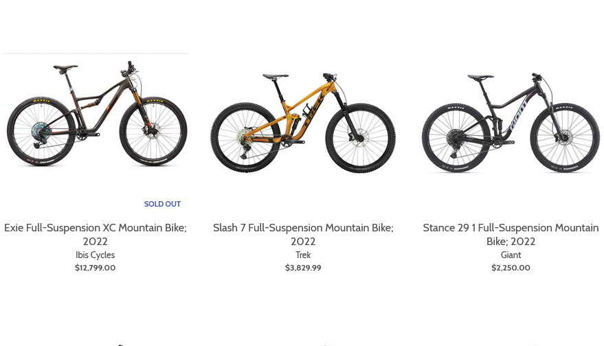Full Suspension Mountain Bikes, six things to know